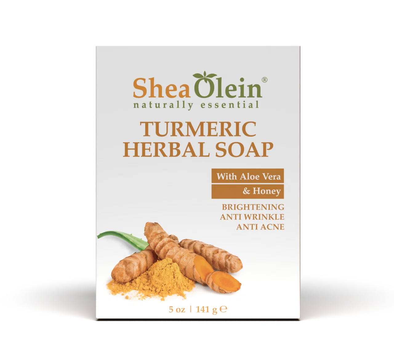 TURMERIC HERBAL SOAP WITH ALOE VERA & HONEY SOAP BAR