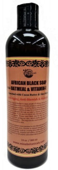 AFRICAN BLACK LIQUID SOAP WITH OATMEAL & VITAMIN E